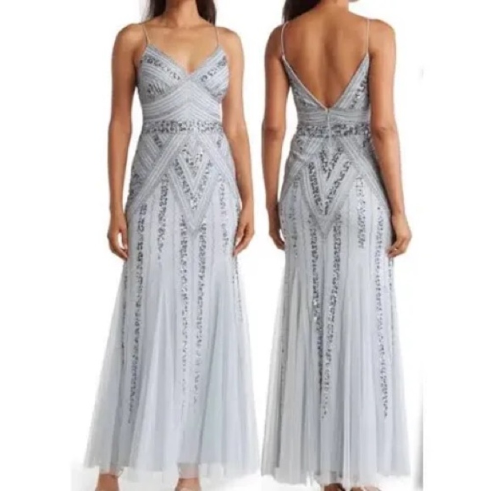 Marina beaded gown